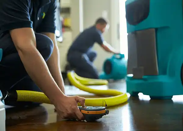 water damage restoration service Schnecksville